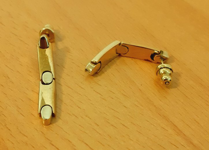 Gold 585 Ohrhänger Pendel ca. 6,8g