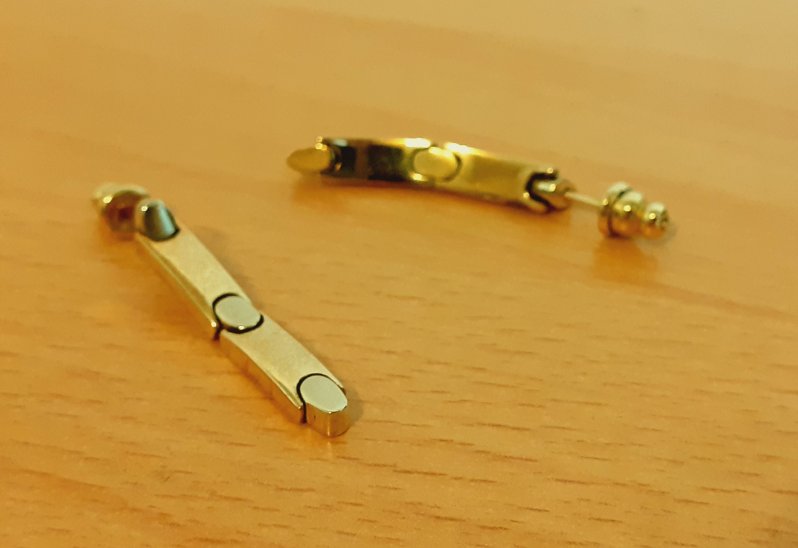 Gold 585 Ohrhänger Pendel ca. 6,8g – Foto 3