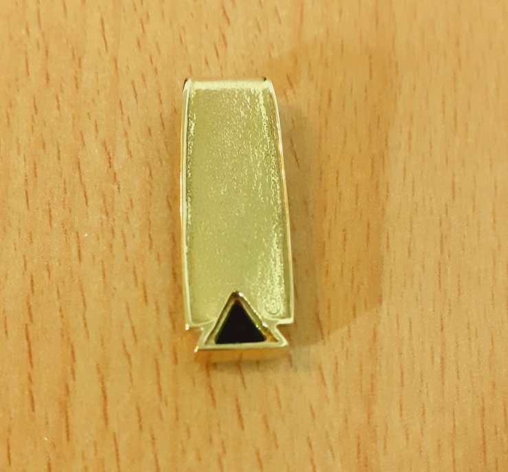 Gold 333 Anhänger Stein grün ca. 2,88g – Foto 4