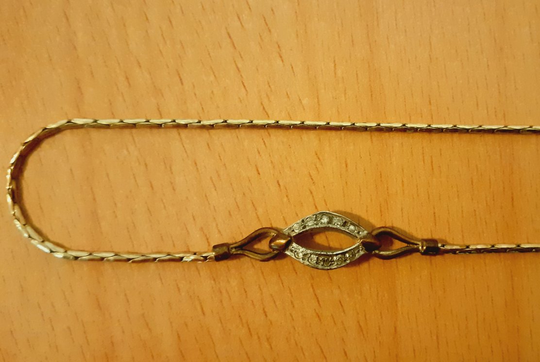 Gold 333 Halskette Collier ca. 5,93g – Foto 2