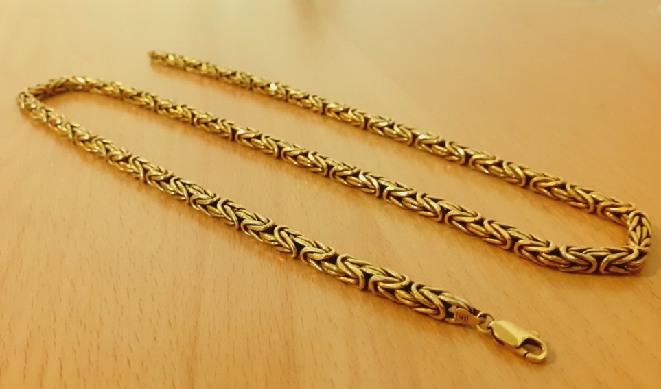 Gold 585 Königskette ca. 79,2g