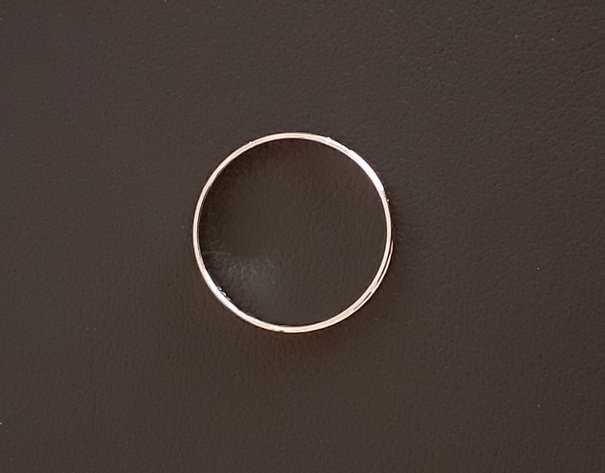 Gold 333 Ring Weißgold ca. 1,1g – Foto 2