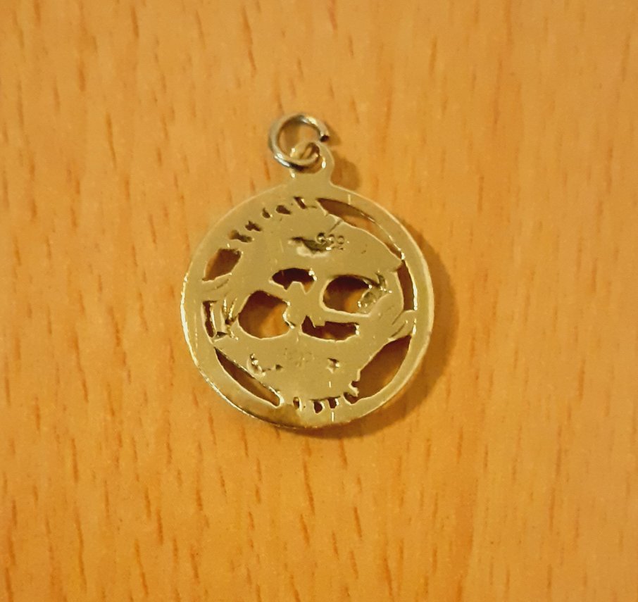 Gold 333 Anhänger Sternz Fische ca. 2,4g – Foto 3