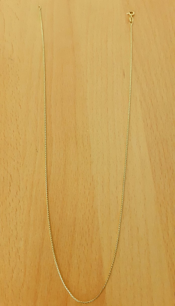 Gold 750 Halskette Venezianer ca. 3,23g – Foto 5