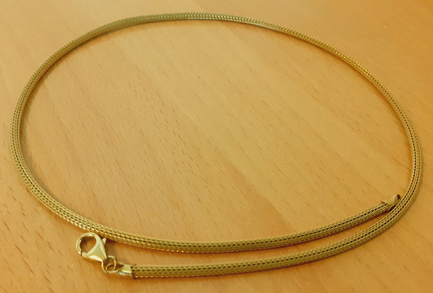 Gold 333 Halskette Schlange ca. 7,26g
