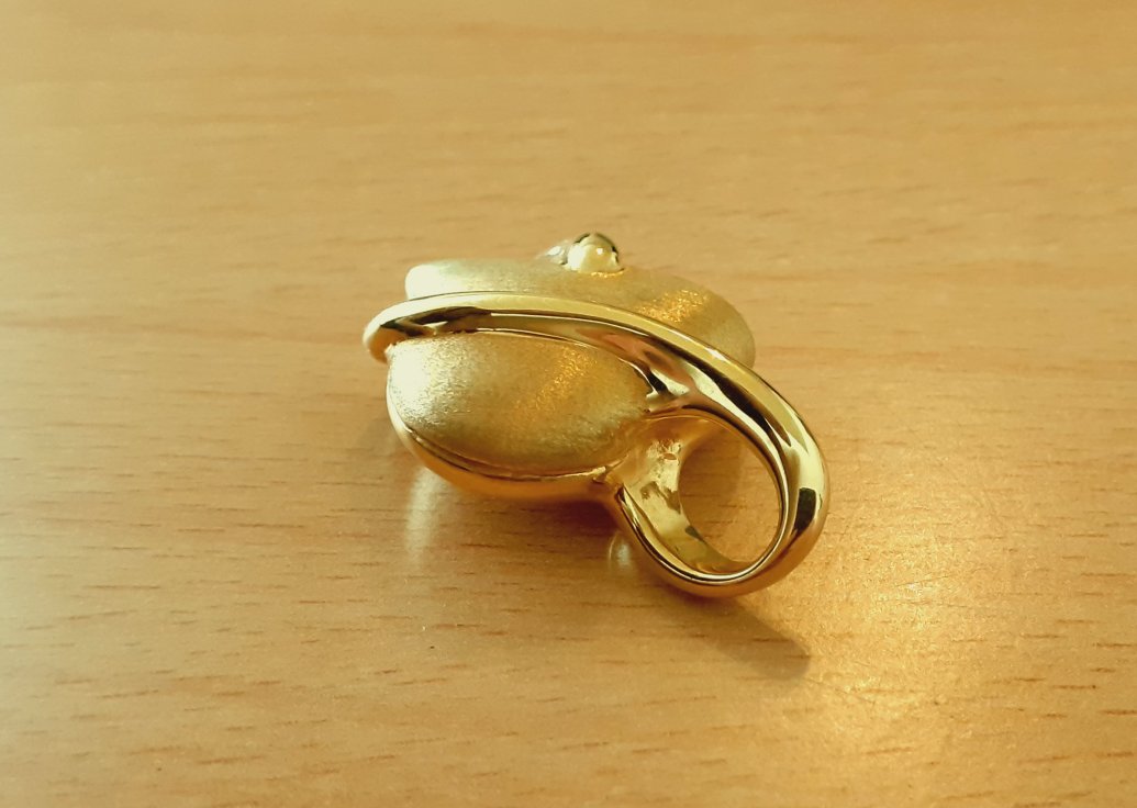 Gold 750 Anhänger Herz ca. 2,72g – Foto 3
