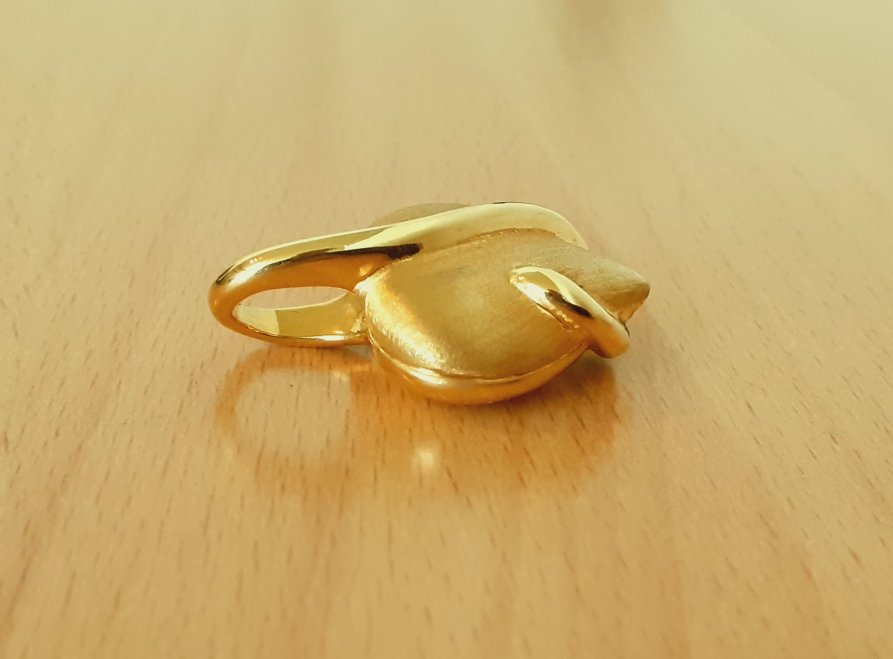 Gold 750 Anhänger Herz ca. 2,72g – Foto 4
